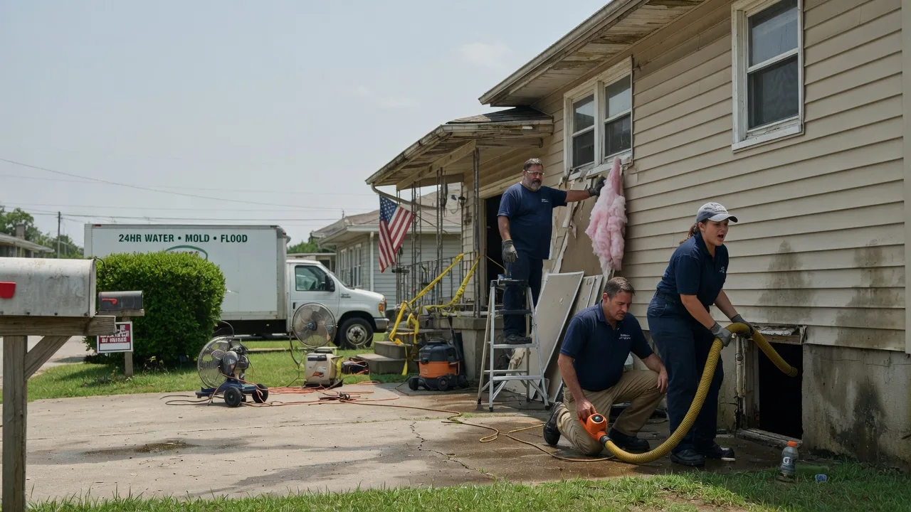 Water Damage Repair in Polk City, IA near me